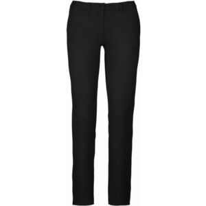 KARIBAN VINTAGE CHINO K741 / Női nadr&aacute;g - fekete 44