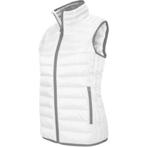 KARIBAN VINTAGE K6114 / Női b&eacute;lelt mell&eacute;ny - feh&eacute;r S
