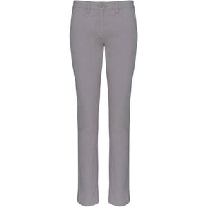 KARIBAN VINTAGE CHINO K741 / Női nadr&aacute;g - finom sz&uuml;rke 34