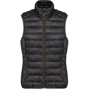 KARIBAN VINTAGE K6114 / Női b&eacute;lelt mell&eacute;ny - dzsungel terepsz&iacute;nű XS