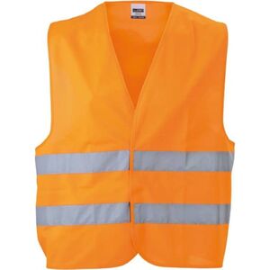 DAIBER JN 815 / Biztons&aacute;gi mell&eacute;ny - fluoreszk&aacute;l&oacute; narancss&aacute;rga Univerz&aacute;lis