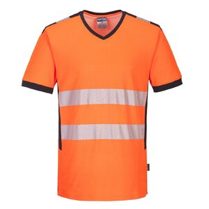 PORTWEST HI-VIS PW310 / Funkcion&aacute;lis f&eacute;nyvisszaverő p&oacute;l&oacute; - HV narancss&aacute;rga/fekete 4XL