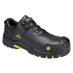 PORTWEST APEX S3S ESD HRO SR SC FO FC19 / Kompozit biztons&aacute;gi cipő S3S ESD HRO SR SC - fekete/s&aacute;rga 37
