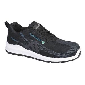 PORTWEST ECO FLY COMPOSITE S1PS SR FO FC06 / K&ouml;rnyezetbar&aacute;t biztons&aacute;gi cipő S1PS SR - fekete/piros 36
