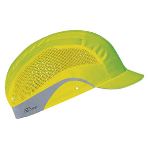 JSP HARDCAP AEROLITE 2,5 cm bizt. sapka (HV s&aacute;rga)