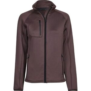 TEE JAYS TJ9101 / Női cipz&aacute;ras pol&aacute;r pul&oacute;ver - szőlősz&iacute;nű XL