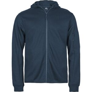 TEE JAYS TJ5706 ATHLETIC / F&eacute;rfi cipz&aacute;ras kapucnis pul&oacute;ver - tintak&eacute;k XS