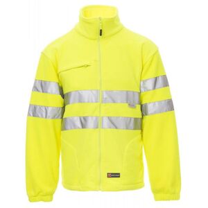 PAYPER LIGHT FLUO 000344-0069 / 3M-es pol&aacute;r pul&oacute;ver f&eacute;nyvisszaverő cs&iacute;kokkal - s&aacute;rga XXXL
