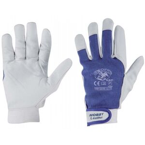 PAYPER HOBBY LEATHER BLUE 000502-014 / Kombin&aacute;lt kesztyű - feh&eacute;r/k&eacute;k 10