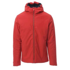 PAYPER OREGON 001517-0489 / T&eacute;li softshell dzseki kapucnival - piros/s&ouml;t&eacute;tk&eacute;k XXXL