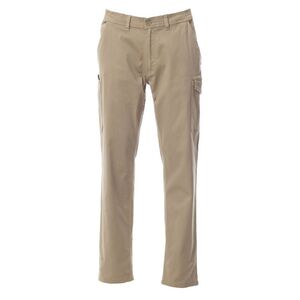 PAYPER POWER STRETCH SUMMER S00327-P055 / Der&eacute;kig &eacute;rő rugalmas ny&aacute;ri munk&aacute;snadr&aacute;g - khaki XXXL
