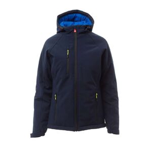PAYPER GALE PAD LADY S00579-P114 / Softshell t&eacute;likab&aacute;t kapucnival - s&ouml;t&eacute;tk&eacute;k/kir&aacute;lyk&eacute;k L