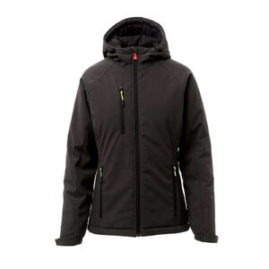 PAYPER GALE PAD LADY S00579-P114 / Softshell t&eacute;likab&aacute;t kapucnival - fekete/fekete L