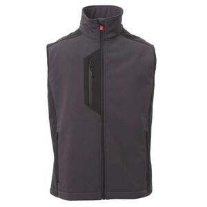 PAYPER CORK S00360-P114 / F&eacute;rfi k&eacute;tsz&iacute;nű softshell mell&eacute;ny - antracit/fekete XXXL
