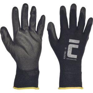 BUNTING black kesztyű nylon PU