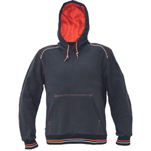KNOXFIELD HOODIE (antracit/piros)