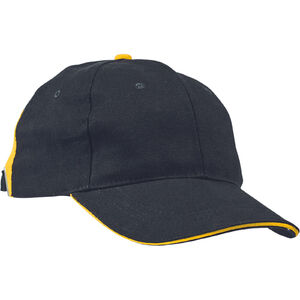 KNOXFIELD baseball sapka (fekete/s&aacute;rga)