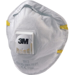 3M 8812 FFP1 NR D szűrőf&eacute;l&aacute;larc sz