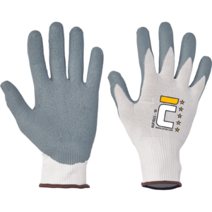 RUFINUS kesztyű, k&ouml;t&ouml;tt nylon, nitril