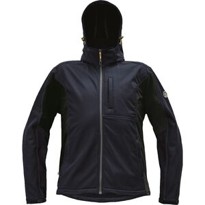 CERVA DAYBORO / Softshell dzseki levehető kapucnival - s&ouml;t&eacute;tk&eacute;k S