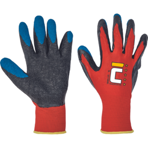 VANELLUS PES-latex m&aacute;rtott kesztyű