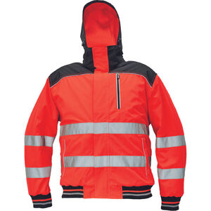 KNOXFIELD Hi-Vis pil&oacute;ta dzseki (piros)
