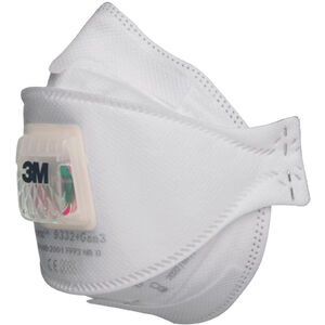 3M 9332+ GEN3 AURA FFP3 szűrőf&eacute;l&aacute;larc sz