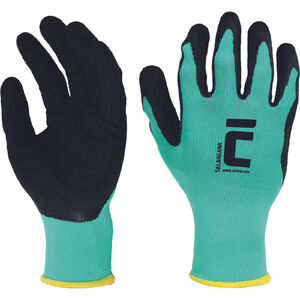 SALANGANA kesztyű pes/latex (z&ouml;ld)