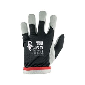 CXS TECHNIK WINTER / T&eacute;li kombin&aacute;lt kesztyű - fekete/feh&eacute;r 8