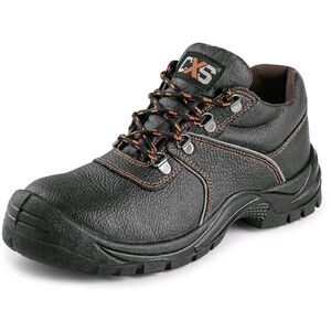 CXS STONE PYRIT S2 / Bőr alacsony sz&aacute;r&uacute; cipő S2 - fekete 35