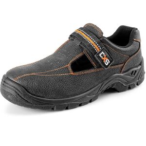 CXS STONE NEFRIT S1 / Bőr szand&aacute;l S1 - fekete 35