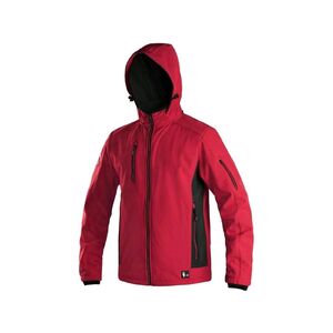 CXS DURHAM / F&eacute;rfi softshell kab&aacute;t - piros/fekete S