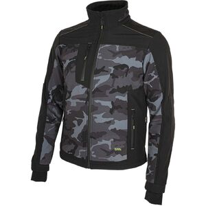 BENNON CAMOS JACKET BLACK/SZ&Uuml;RKE / Softshell kab&aacute;t 52-54