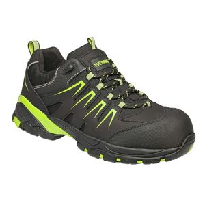 BENNON ORLANDO XTR S3 NM HI-VIS Low / Nem f&eacute;mes biztons&aacute;gi cipő S3 - fekete/HV s&aacute;rga 36