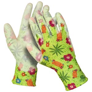 DYKENO GARDAN PU 003-K97 / Bevonatos kerti kesztyűk - Z&ouml;ld 8