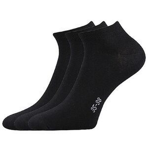 BOMA HOHO / R&ouml;vid pamut zokni - fekete 35-38