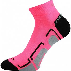VoXX FLASH / Sport neon zokni - r&oacute;zsasz&iacute;n 35-38
