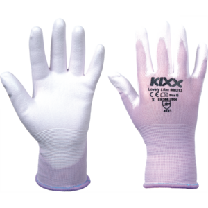 LOVELY LILAC kesztyű nylon  PU