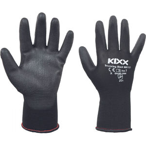 BOUNCING BLACK kesztyű nylon  PU (fekete)