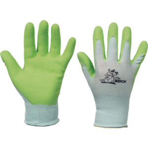 FUDGE kesztyű nylon, latex teny&eacute;rrel