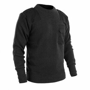 Mil-Tec O-nyak&uacute; f&eacute;rfi pul&oacute;ver - fekete