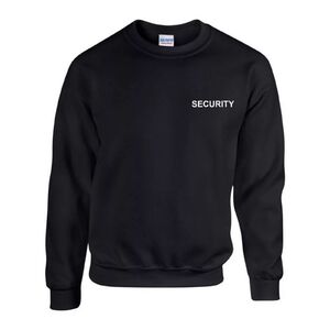 Security pul&oacute;ver - fekete 