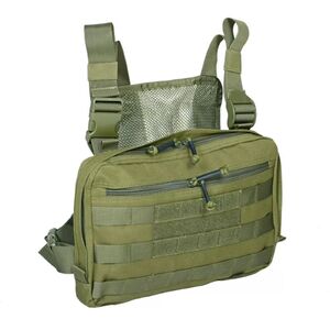 Gurkha Tactical MOLLE mellkas t&aacute;ska - z&ouml;ld